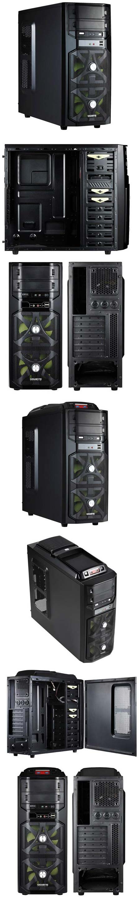 Корпуса GZ-G1 и GZ-G1 Plus от Gigabyte 